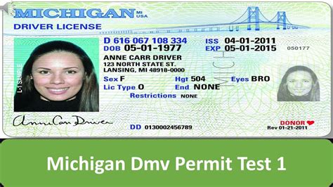 state of michigan driving test